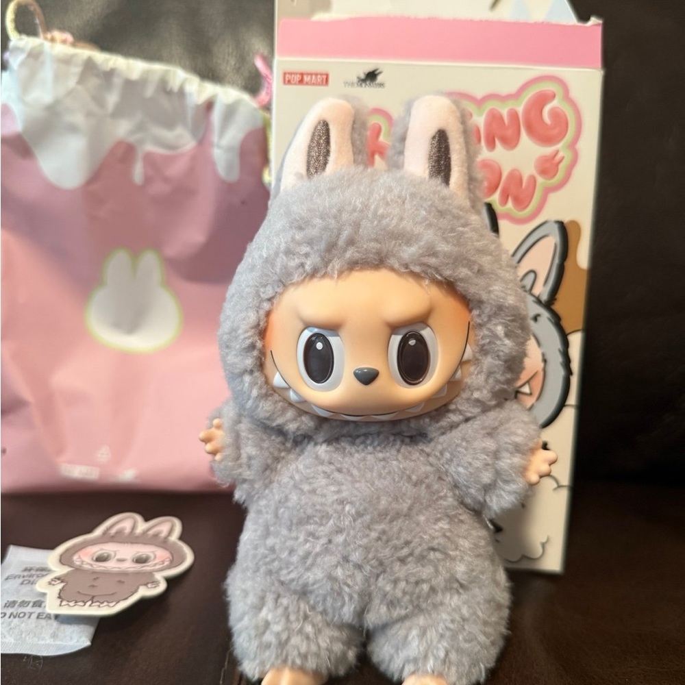 Pop Mart Labubu Exciting Macaron Sesame Bean